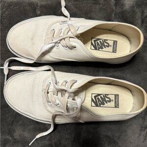 Vans authentic white